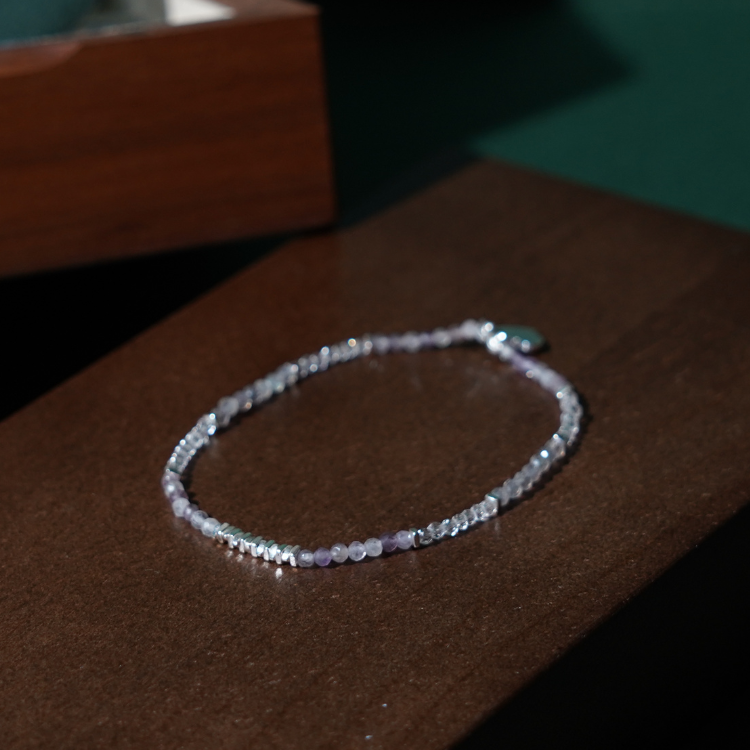 生命靈數7號 智慧者｜水晶天然石 手鏈 獨家手工設計款