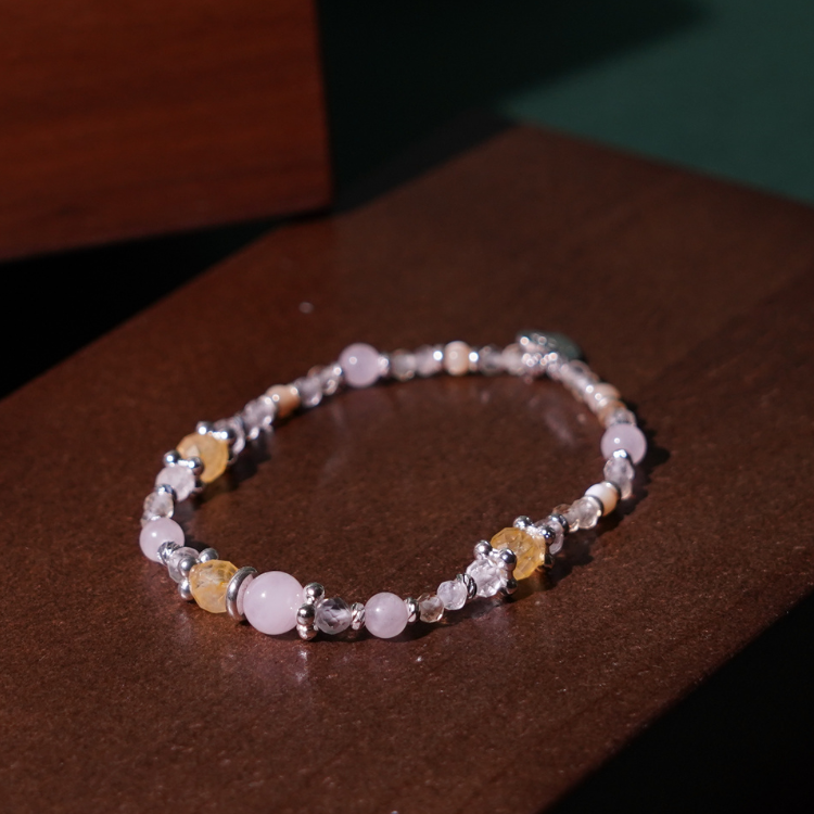 生命靈數8號 成功者｜水晶天然石 手鏈 獨家手工設計款