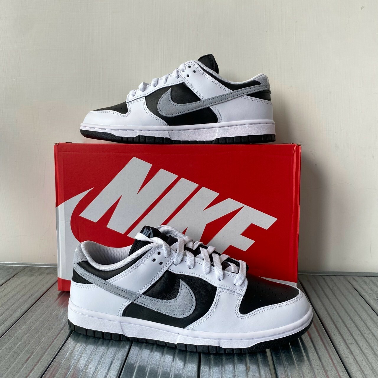 Nike Dunk Low Reverse Panda 反轉熊貓 2.0 黑白 男鞋 IB4620-141