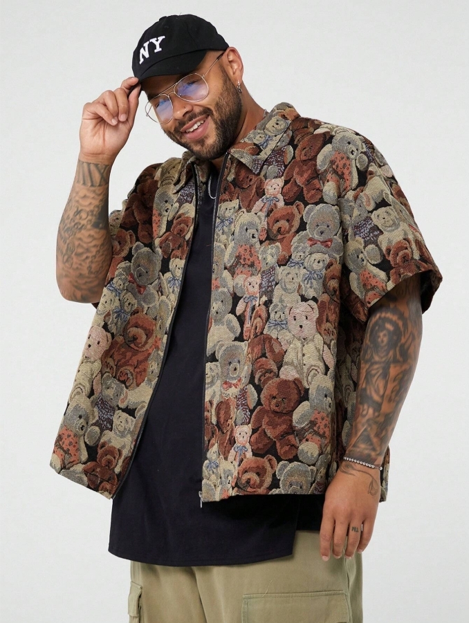 KADMAX大尺碼-春夏短袖外套〈KSMS2544〉