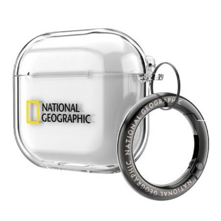 National Geographic - Clear Hard - Airpods Pro 2 Case 一體式貼身透明耳機保護硬殼
