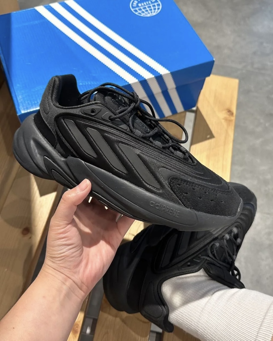 【現貨】Adidas Ozelia 小Yeezy 700 反光 拼接 麂皮 增高 老爹鞋 黑