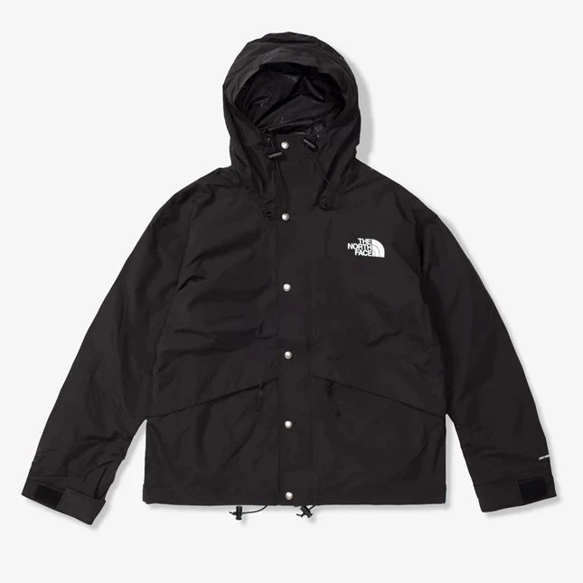 -(B15)-THE NORTH FACE RETRO 86 MOUNTAIN DRYVENT 防水 透氣 衝鋒衣-NF0A7UR9(黑色)JK3