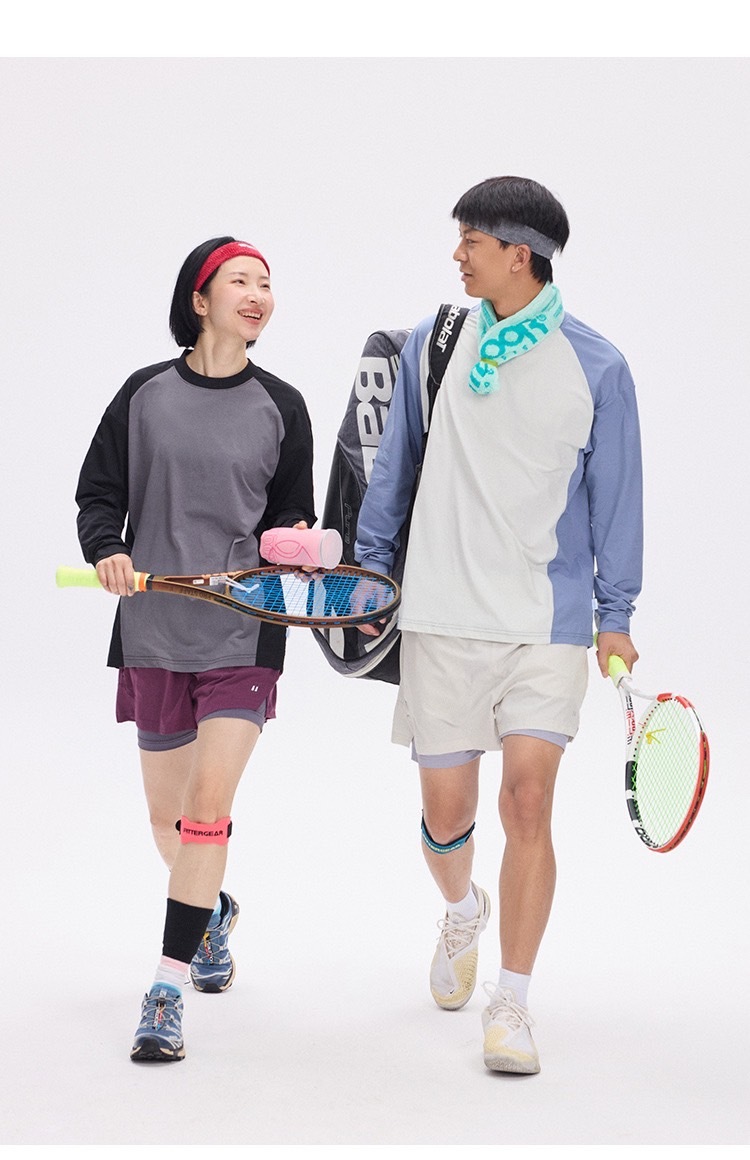 #現貨 Tailor collection 吸濕排汗 萊卡 速乾涼感 拼色長袖 四色 OW5232