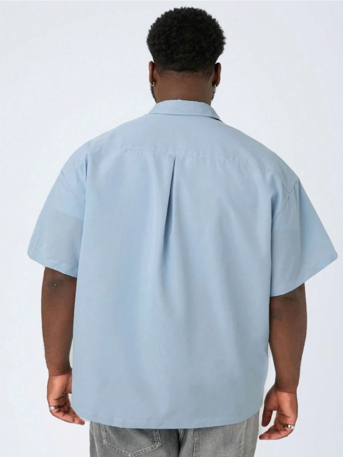 KADMAX大尺碼-春夏短袖襯衫〈KSMS2547〉