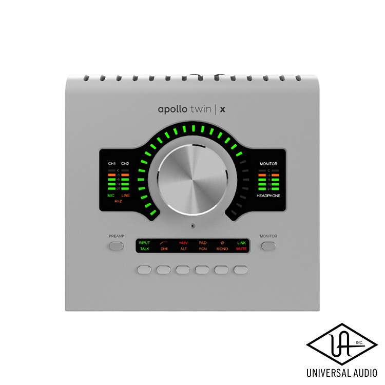Universal Audio Apollo Twin X Duo Essential + 錄音介面
