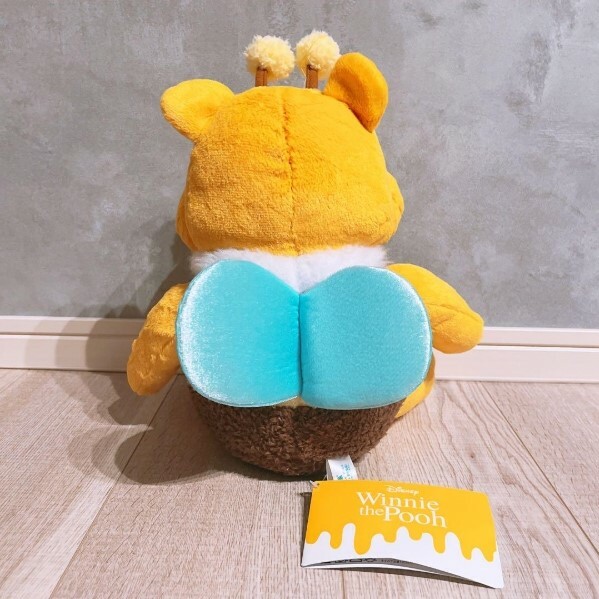【現貨】迪士尼 小熊維尼 蜜蜂裝維尼絨毛玩偶 娃娃