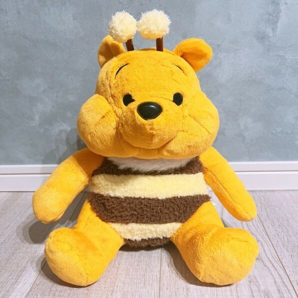 【現貨】迪士尼 小熊維尼 蜜蜂裝維尼絨毛玩偶 娃娃