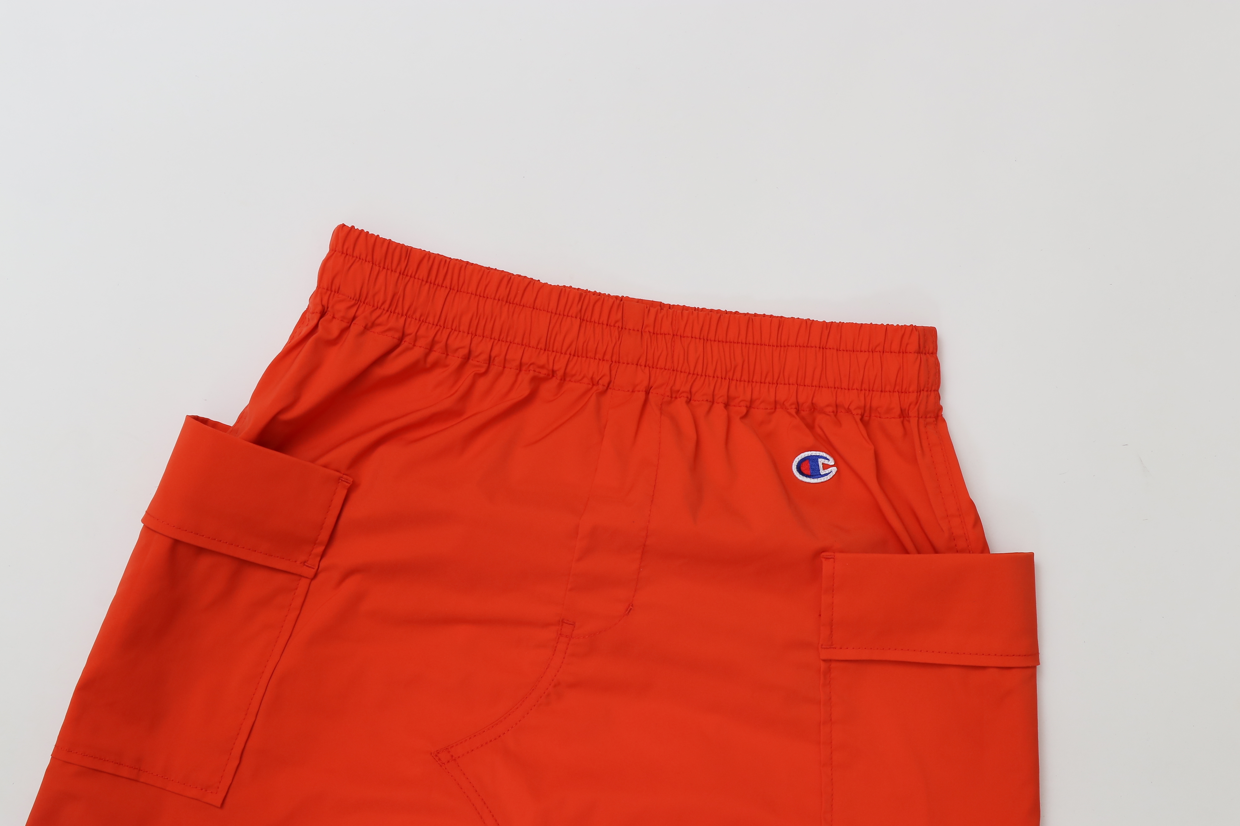 女款 -CASUAL 輕量 口袋 工裝 長裙-紅色(CW-B207-94S)