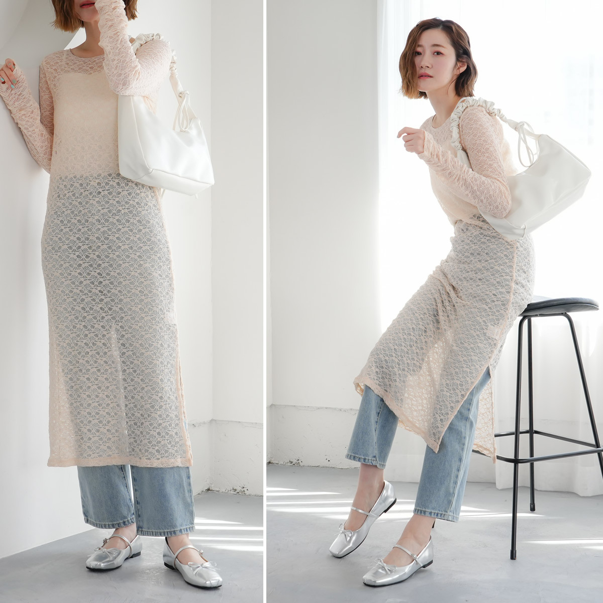 浪漫芭蕾 方頭蝴蝶結瑪莉珍鞋【SY025】