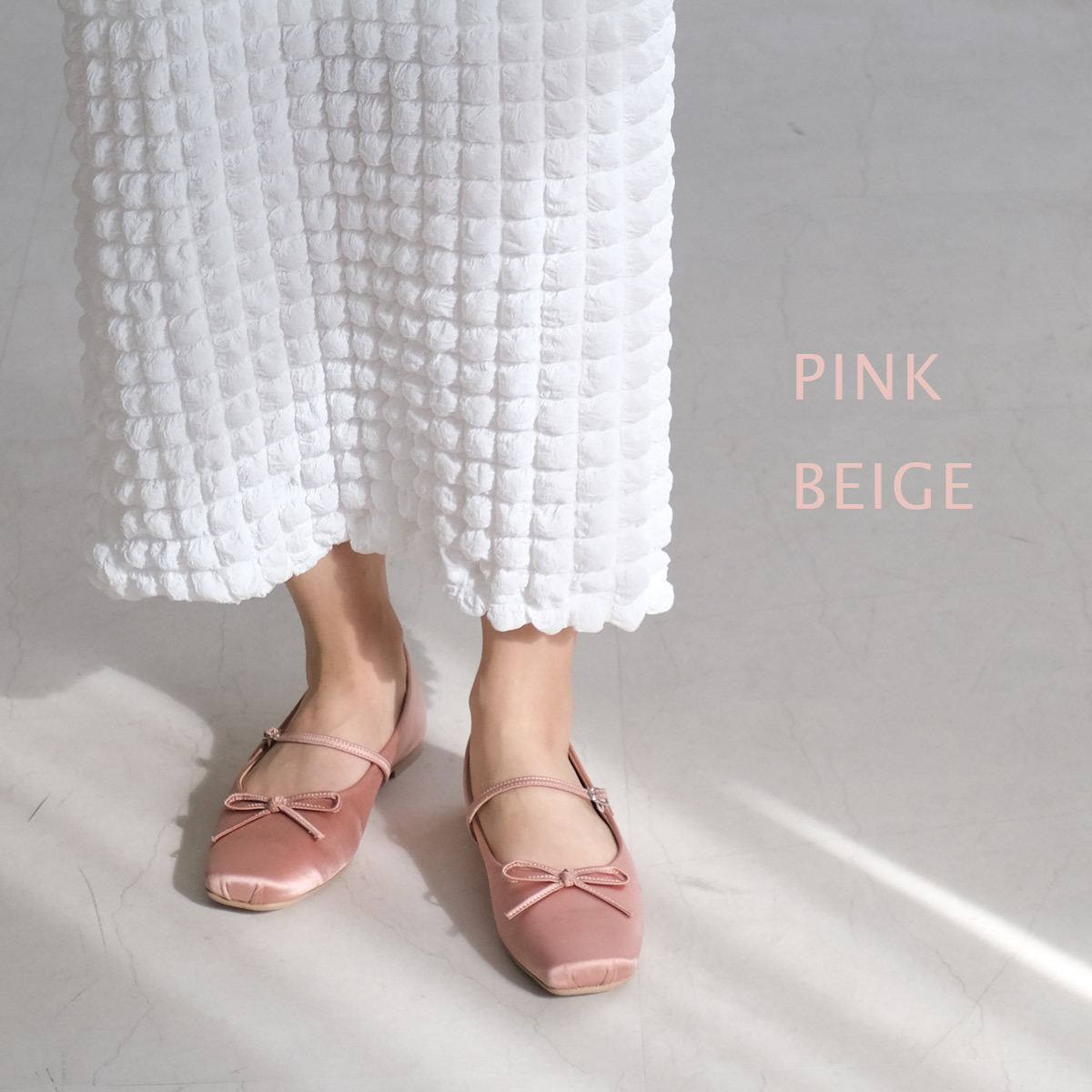 浪漫芭蕾 方頭蝴蝶結瑪莉珍鞋【SY025】