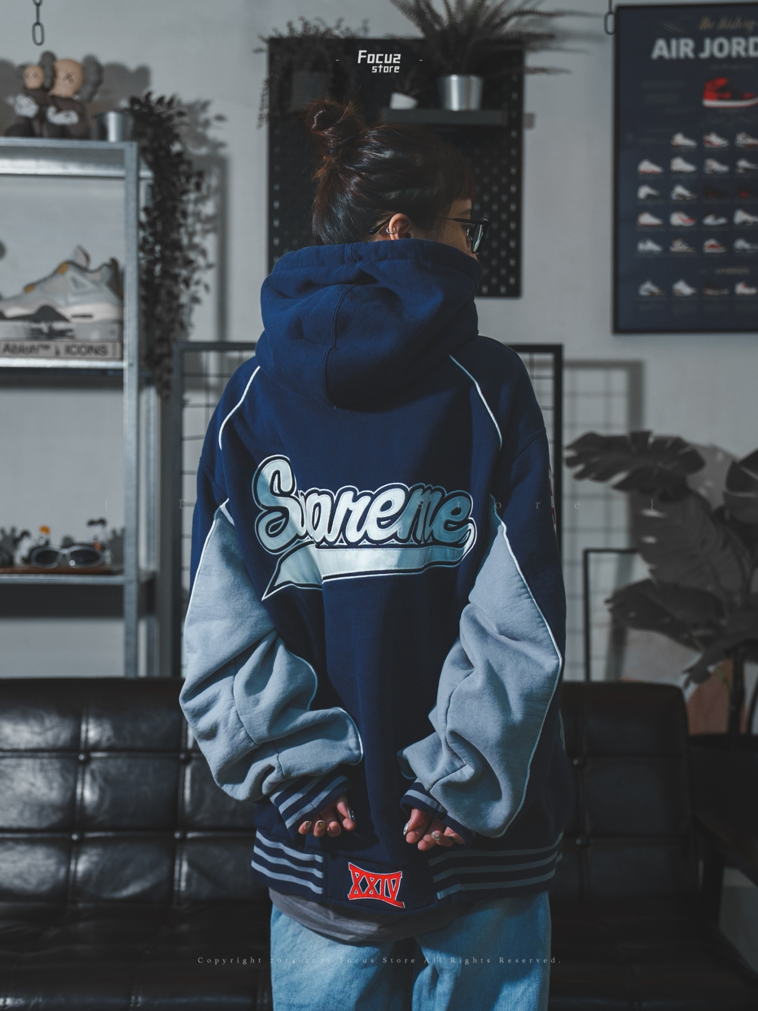 Focus Store】現貨秒發Supreme SS25 Week1 Playoffs Zip Up Ho