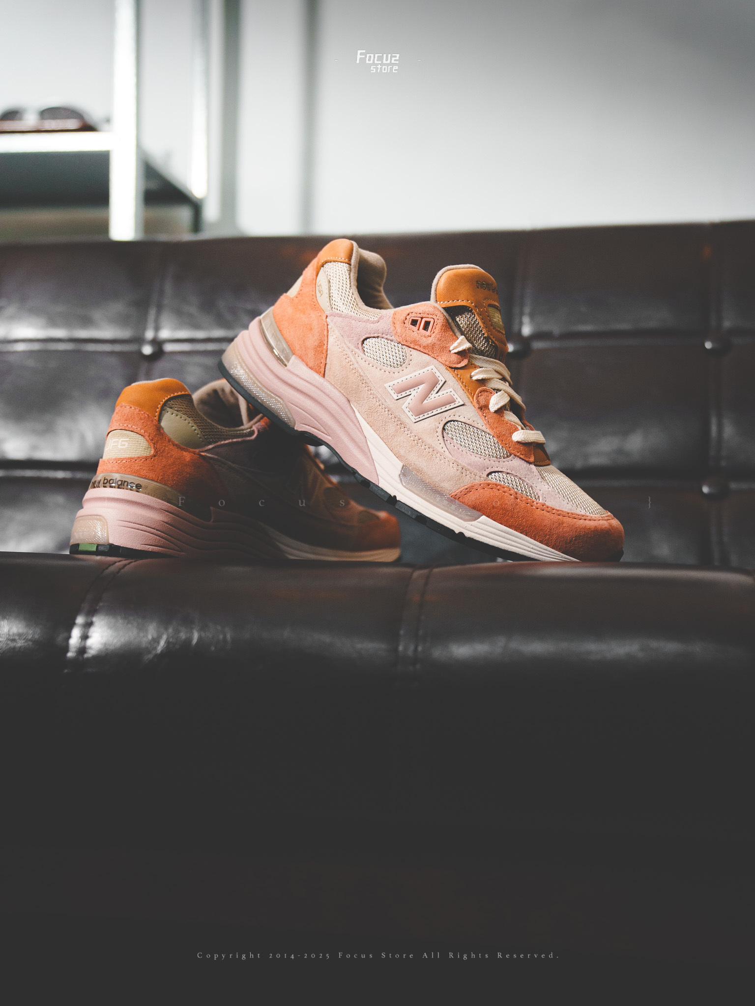 【Focus Store】預購 Joe Freshgoods x New Balance 992 "Aged Well" 粉橘色 U992JG1