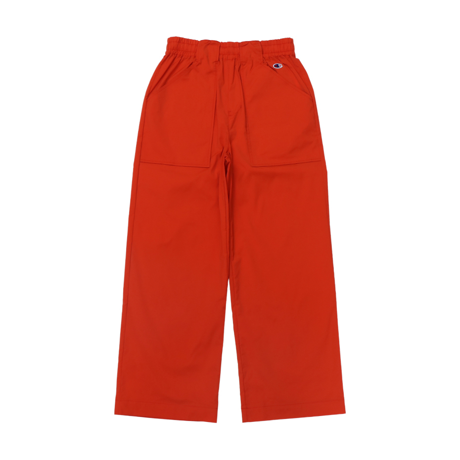 女款 -CASUAL輕量 口袋 工裝 長褲-紅色（CW-B208-94S）