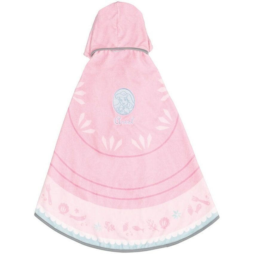 日本 Skater Disney Princess 速乾連帽浴巾 - Ariel