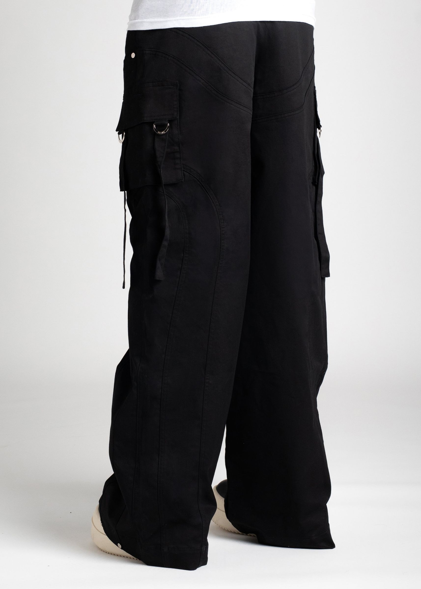 GUAPI / Extra Baggy Cargos - Obsidian Black