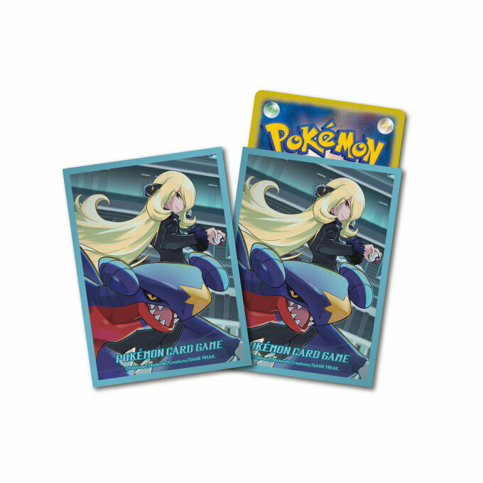 Pokemon Card Game 卡套 竹蘭&烈咬陸鯊 Ver.2 シロナ＆ガブリアス Ver.2