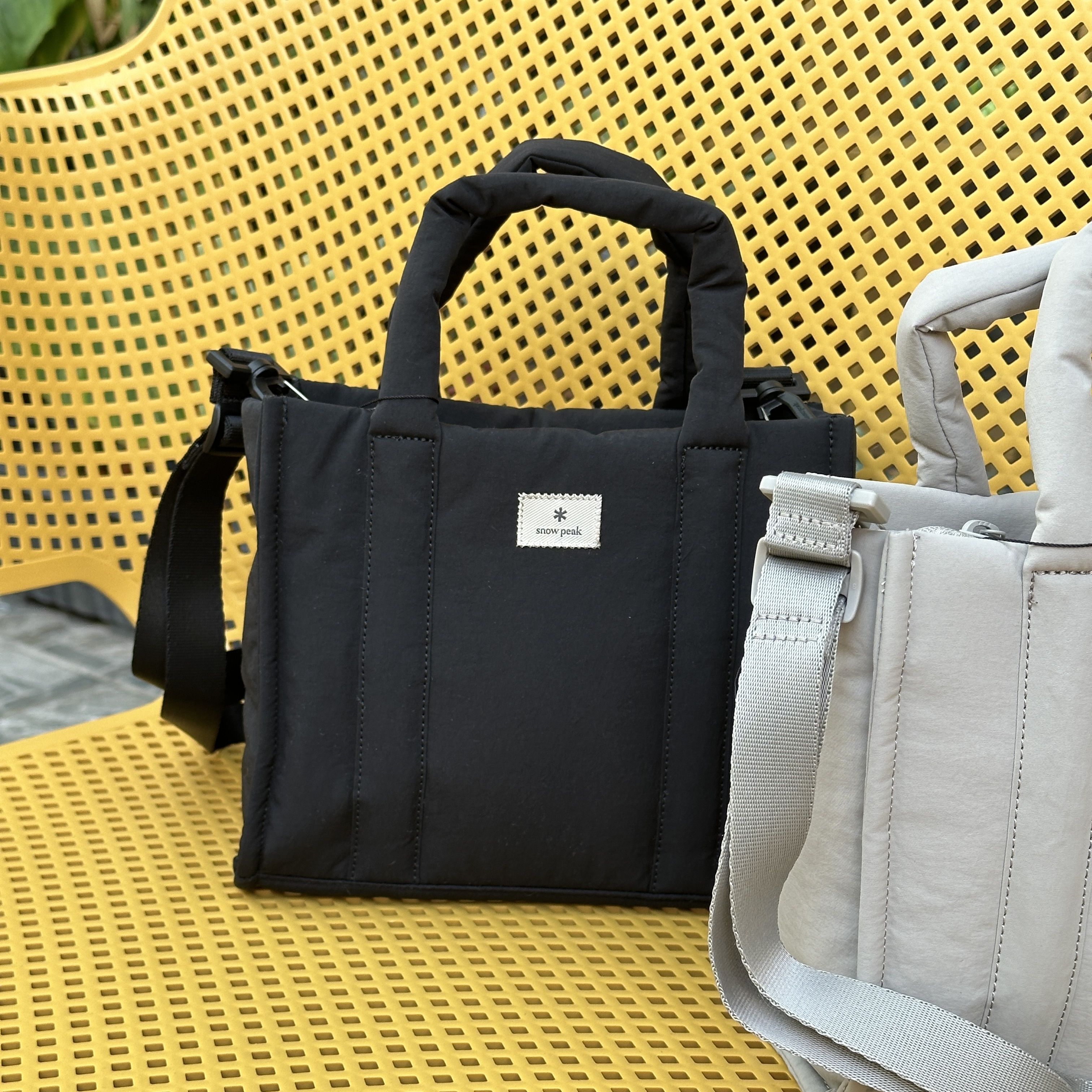 【現貨】snow peak Cample Medium Tote Bag 25SS 蓬鬆托特包 側背包 中款 S25SWCTB19