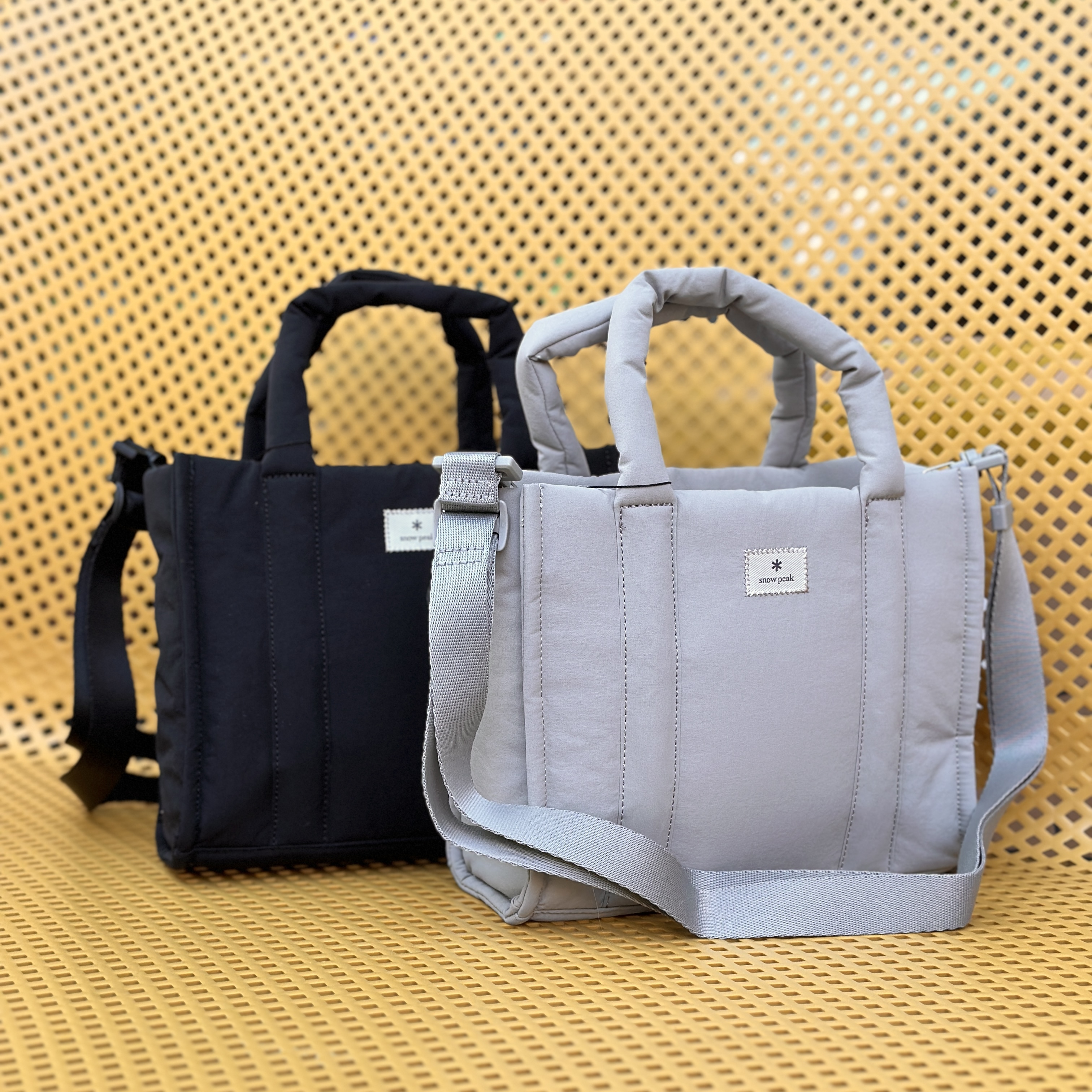 【現貨】snow peak Cample Medium Tote Bag 25SS 蓬鬆托特包 側背包 中款 S25SWCTB19