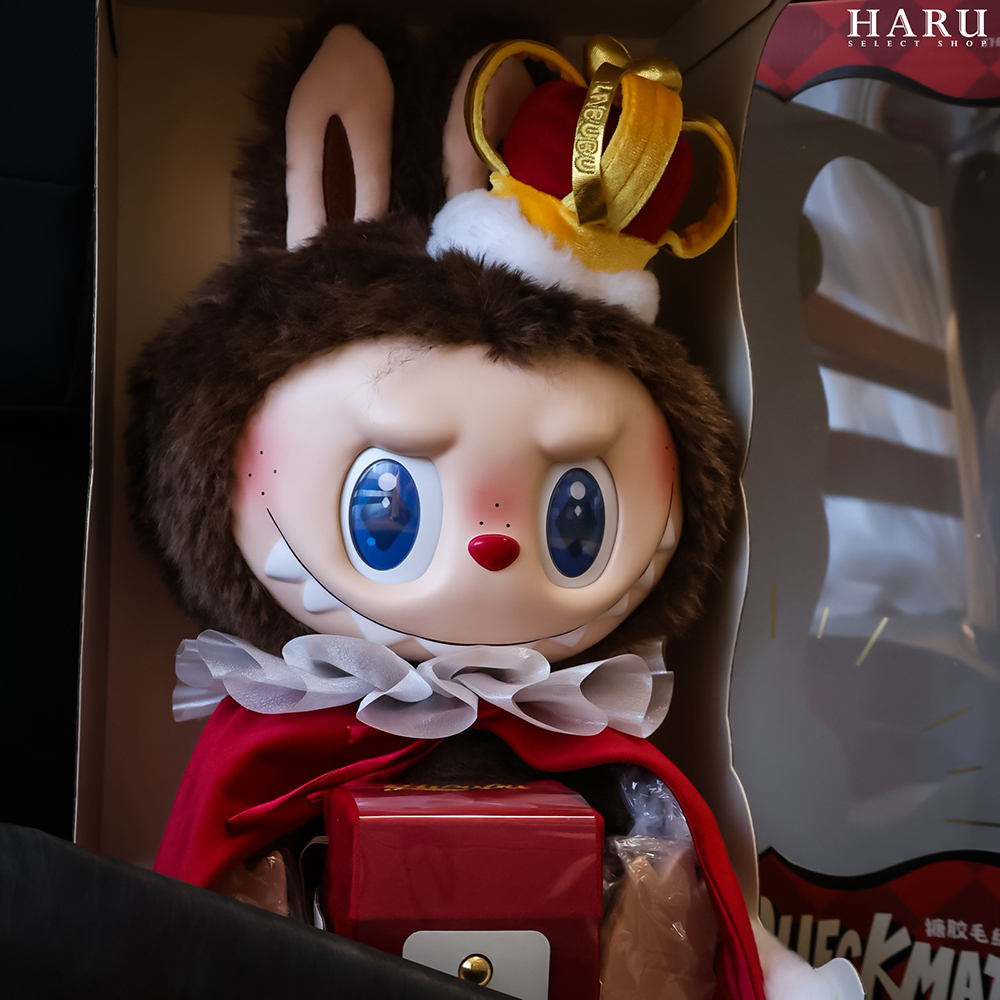 POPMART 泡泡瑪特 THE MONSTER Labubu 象棋大冒險系列 毛絨 國王King 拉布布 絨毛 搪膠臉 公仔 玩具