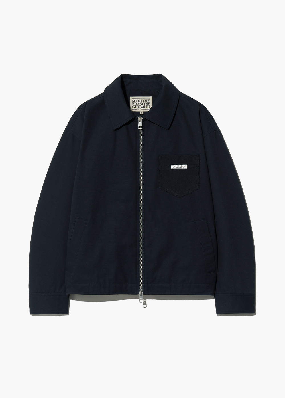 Marithe Francois Girbaud HALF COTTON JACKET navy