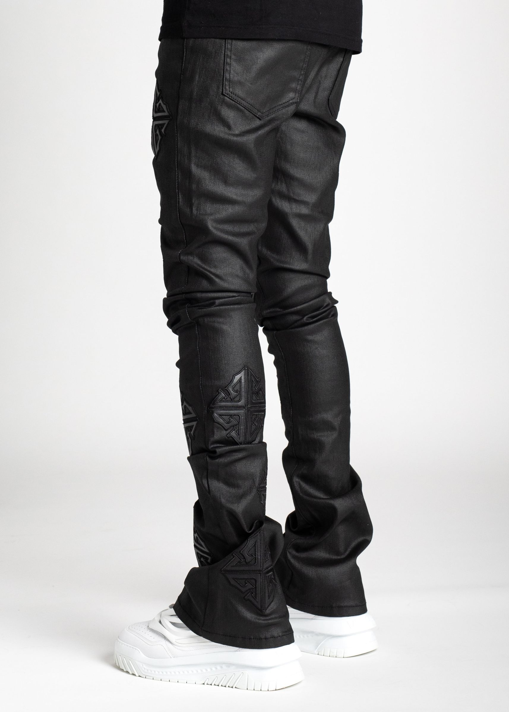 GUAPI / Icon Stacked Denim - Obsidian Black