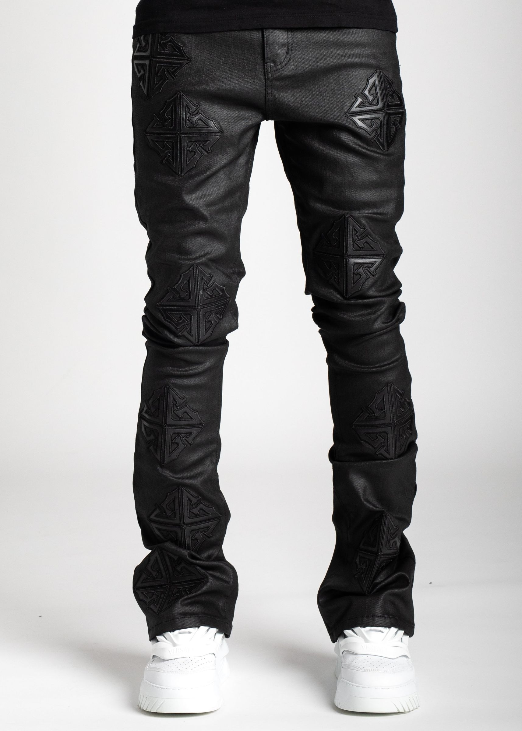 GUAPI / Icon Stacked Denim - Obsidian Black
