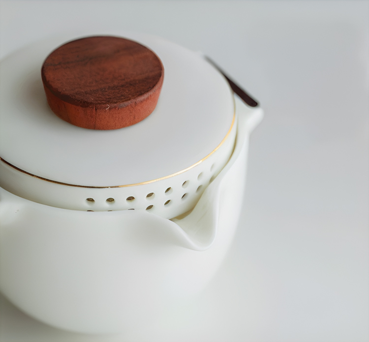 鹿港窯禮品館 │簡逸小旅箱套裝 電鍋造型 白瓷內壁,茶湯瑩潤,木質防燙設計,隨時享受愜意茶香