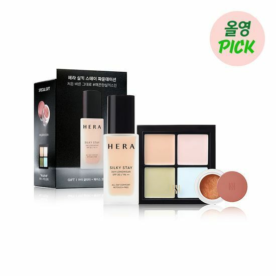 HERA Silky Stay 24H Longwear Foundation 30g [Olive Young Planning Set]