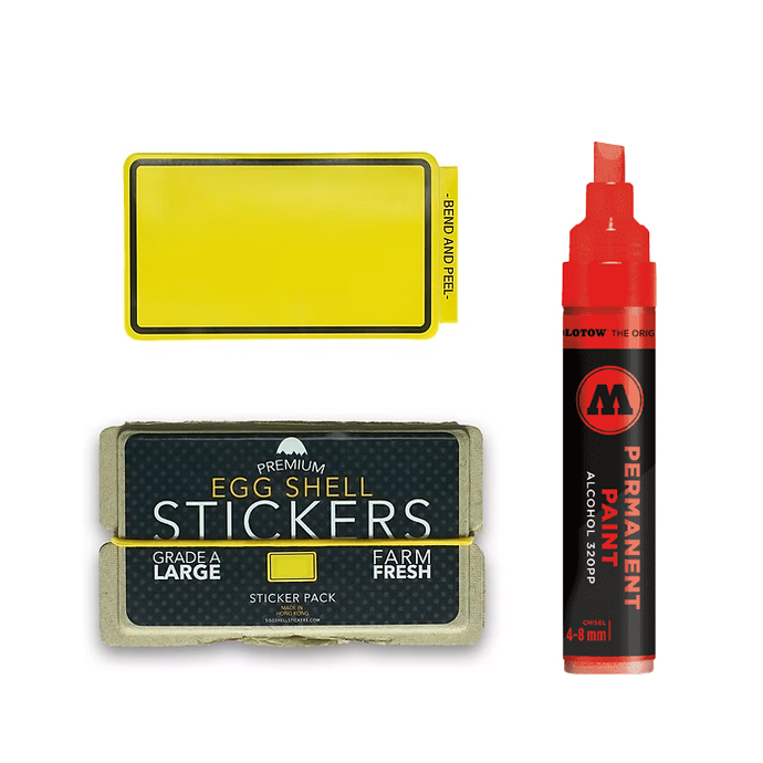 Eggshell Bundle - SinglePack & PP Marker 4-8mm