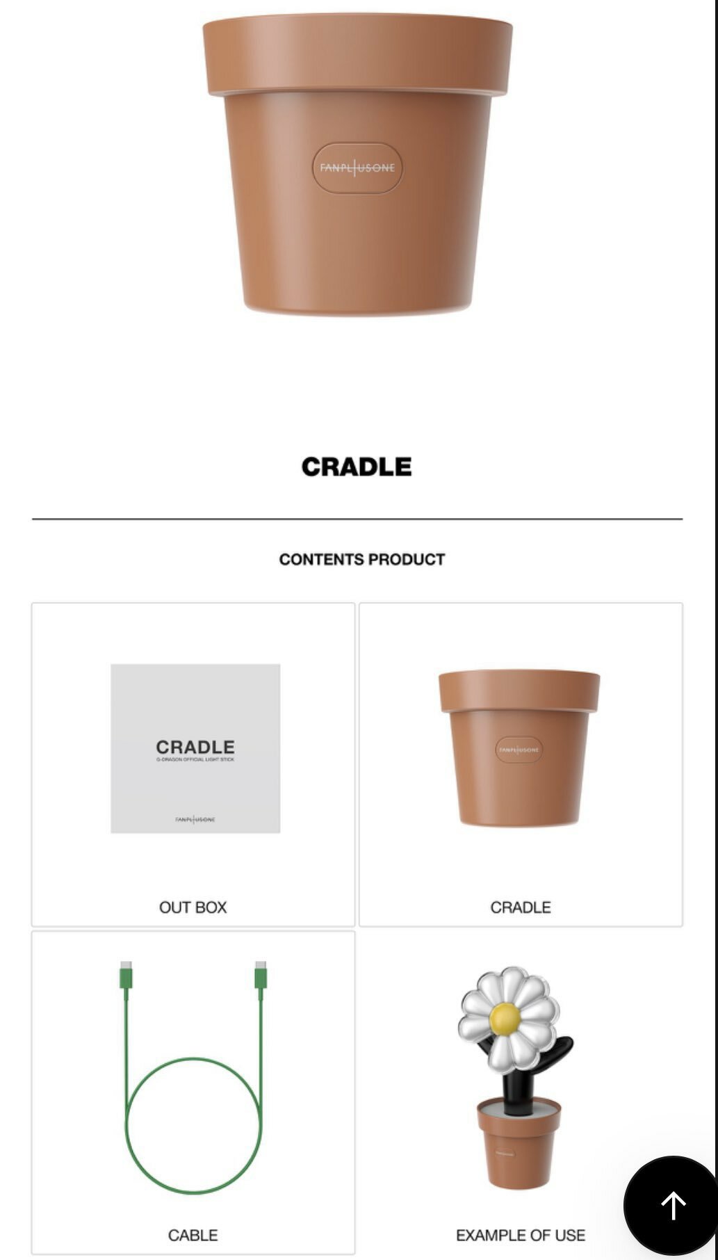[ONHAND] G-DRAGON OFFICIAL LIGHTSTICK / CRADLE