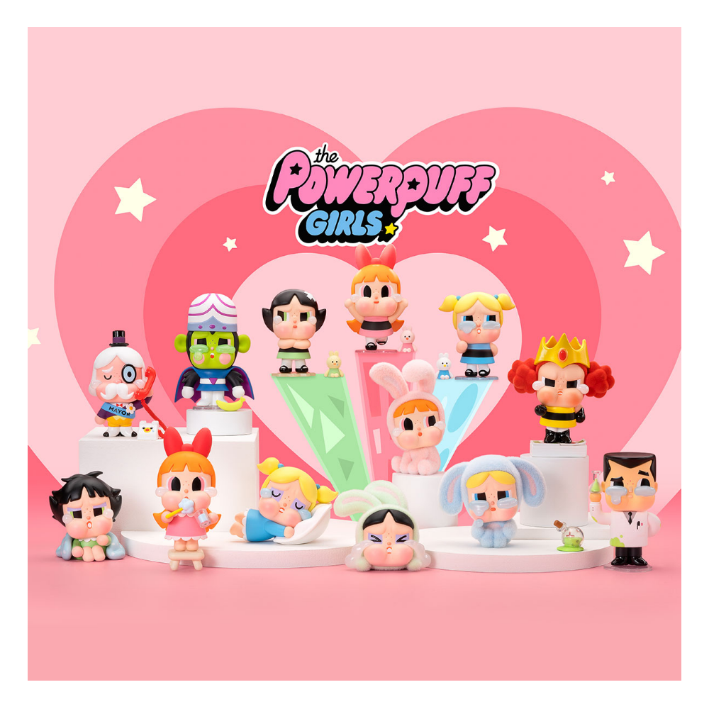 POP MART CRYBABY x 飛天小女警 POWERPUFF GIRLS SERIES FIGURES 盲盒