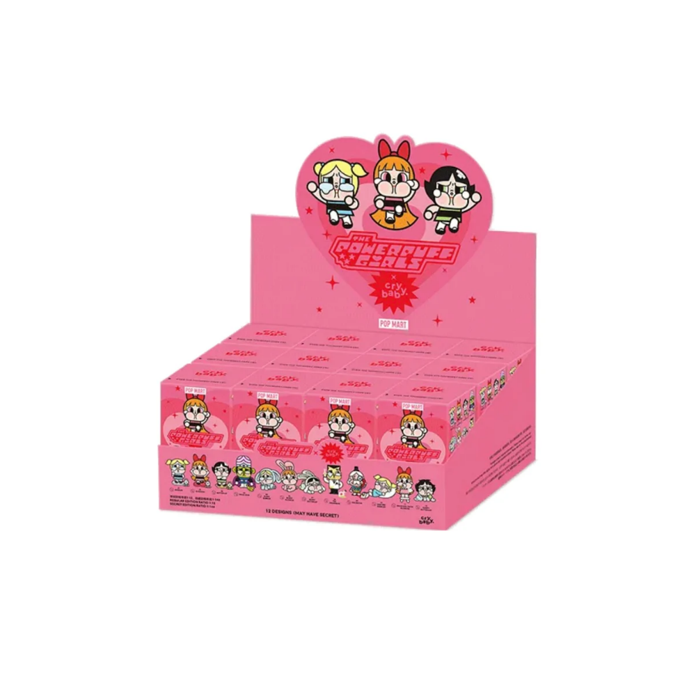 POP MART CRYBABY x 飛天小女警 POWERPUFF GIRLS SERIES FIGURES 盲盒
