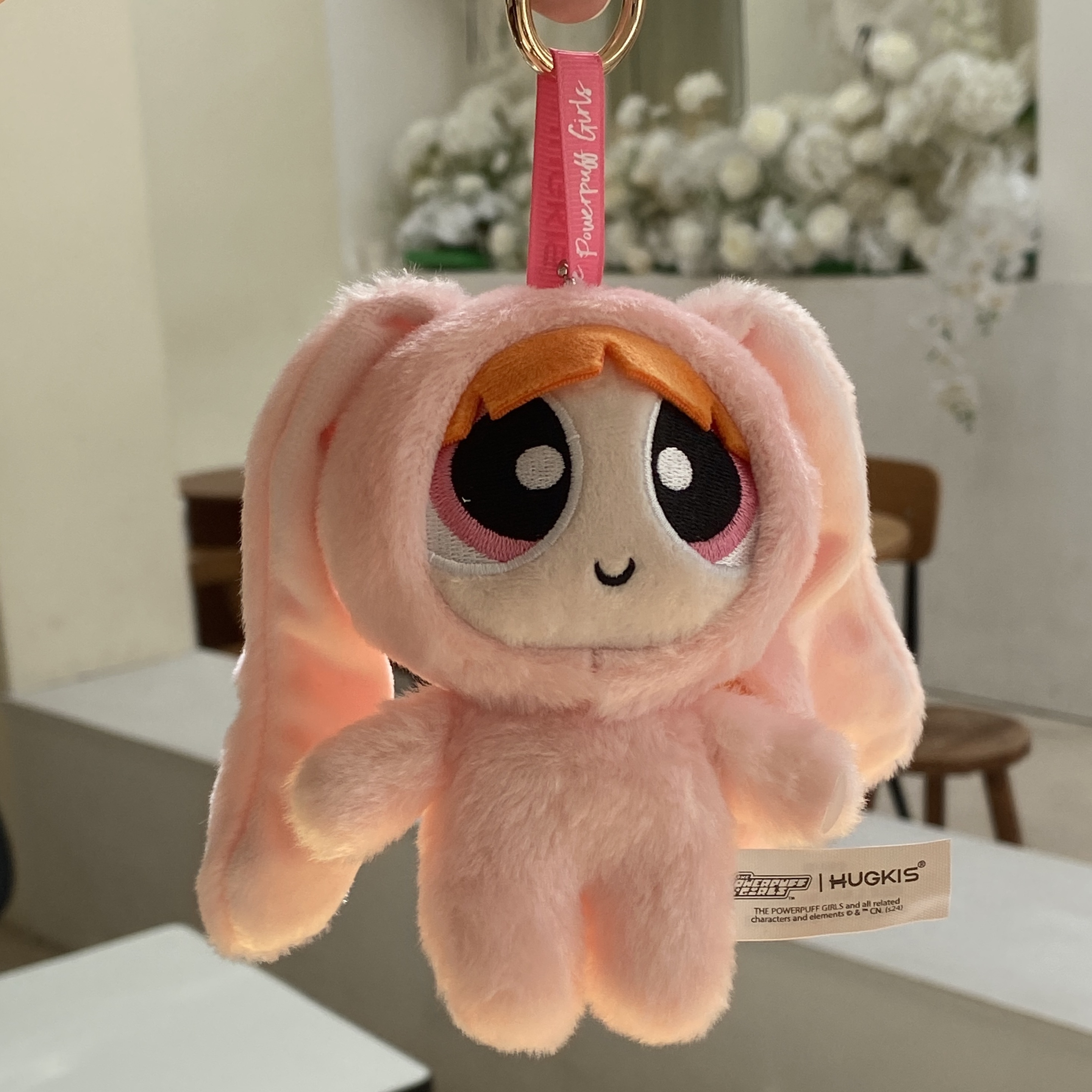 THE POWERPUFF GIRLS 飛天小女警 吊飾組合 鑰匙圈 磁吸 兔子裝  官方正版授權 / 預購