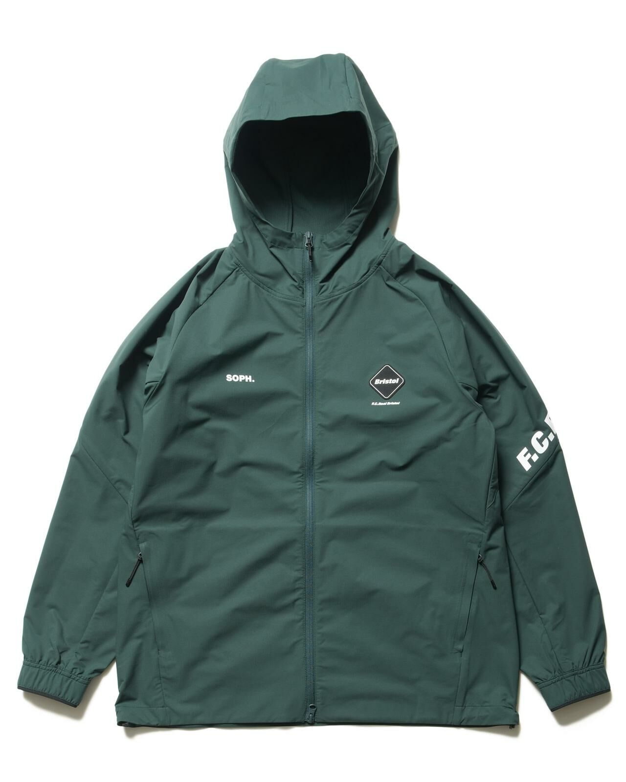 SOPH. | SUPPLEX NYLON HOODED BLOUSON(M BLACK):