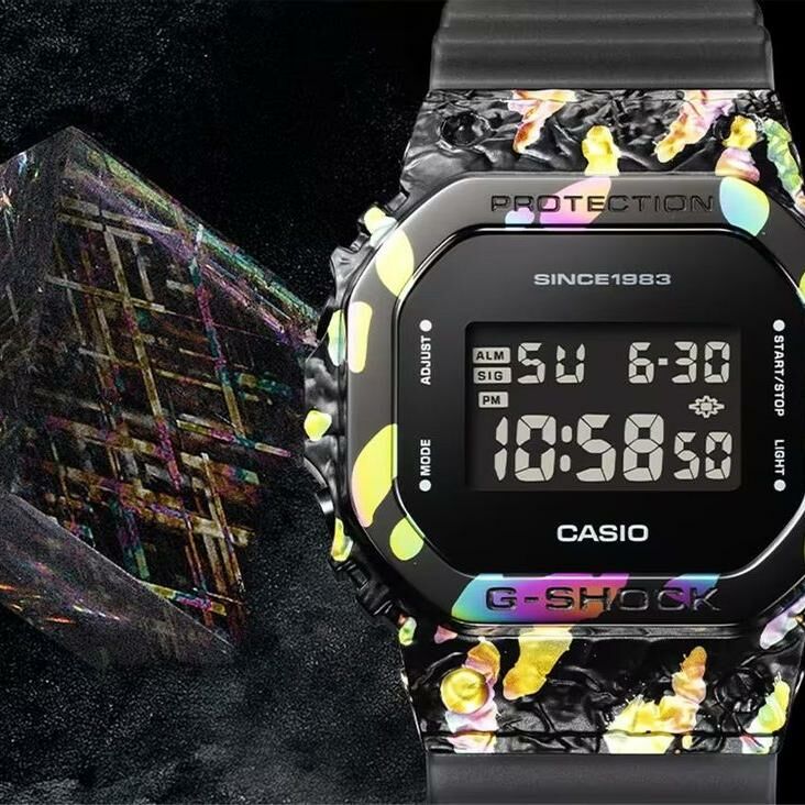 Casio G-Shock GM-5640GEM-1 40週年 冒險家之石 限量版 手錶 (香港行貨)