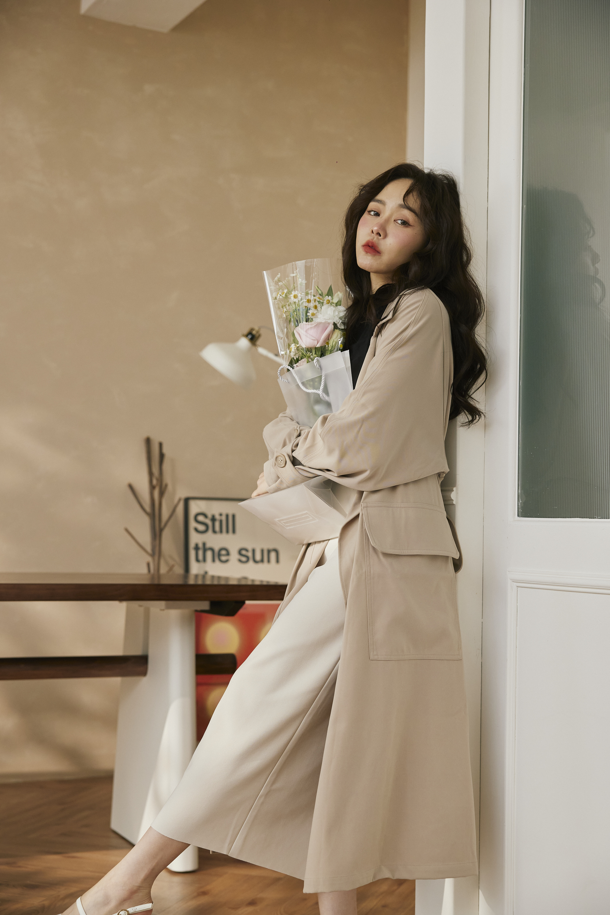 Black Label-法式長風衣