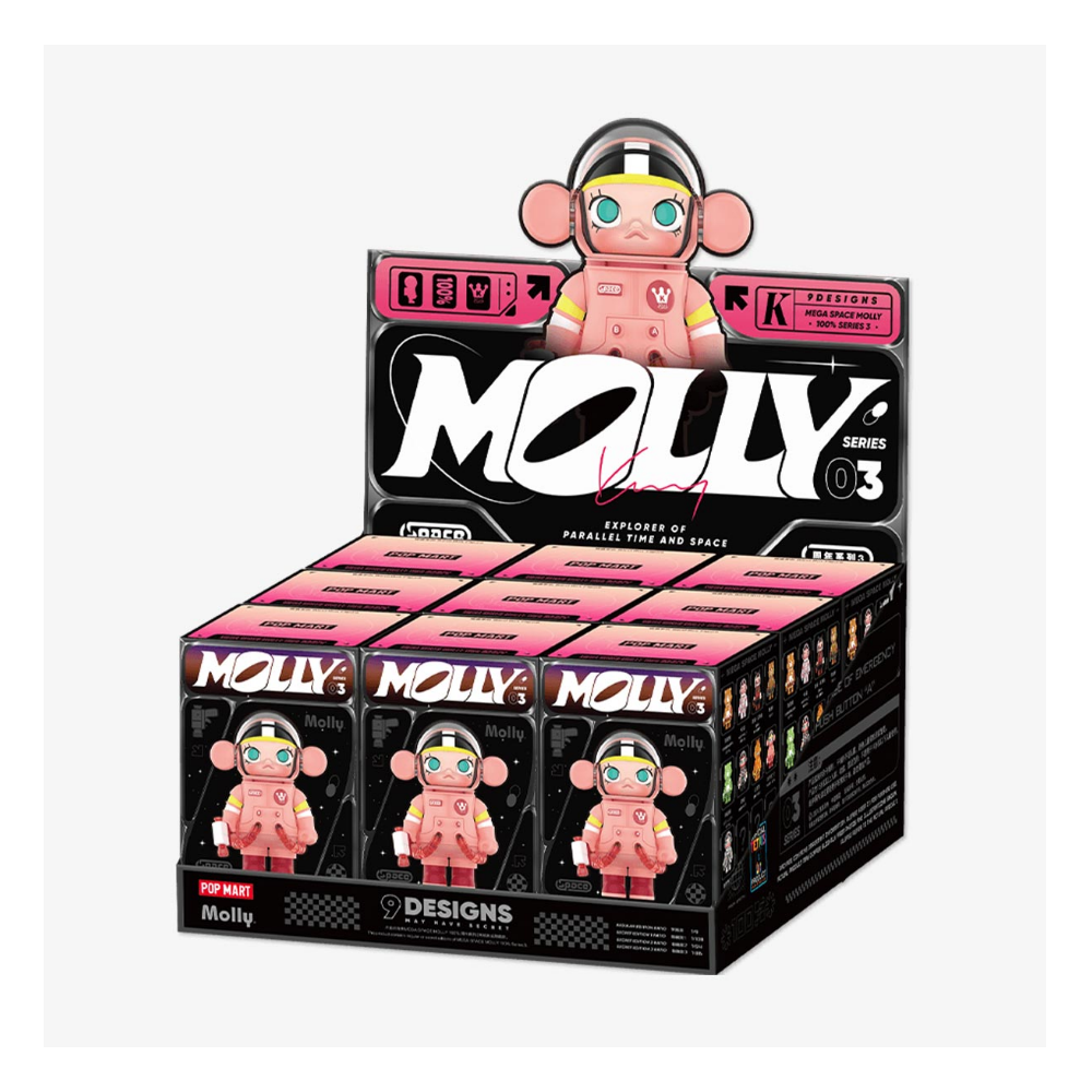 POP MART MEGA SPACE MOLLY 100% Series 3 盲盒