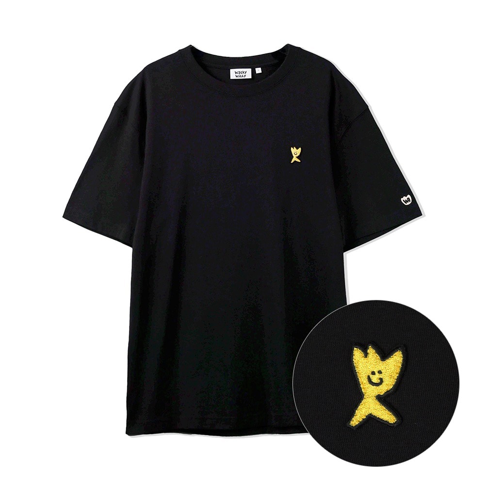 【WACKY WILLY】Graphic Kiki Wappen Short Sleeve TShirt R6498 Wacky Willy] 25SS Graphic Kiki Wappen Half Sleeve T-Shirt (3