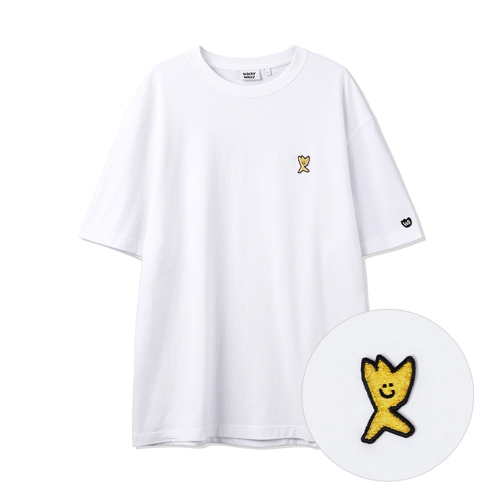 WACKY WILLY Signature Kiki Wappen Short Sleeve T-shirt