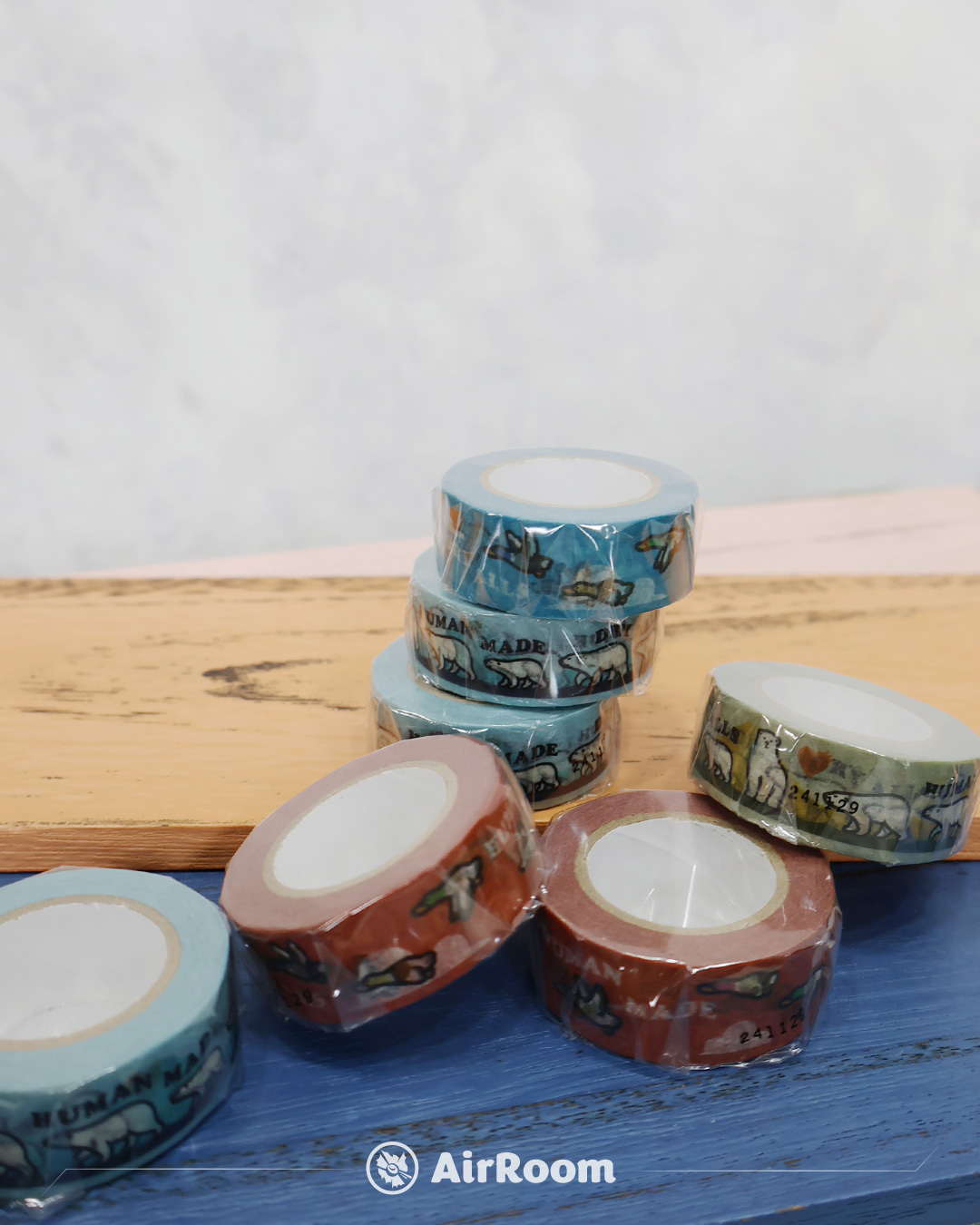 2025SS HUMAN MADE MASKING TAPE 店鋪 限定 膠帶 飛雁 鴨子 北極熊 2款 現貨 HM29GD123 / HM29GD124