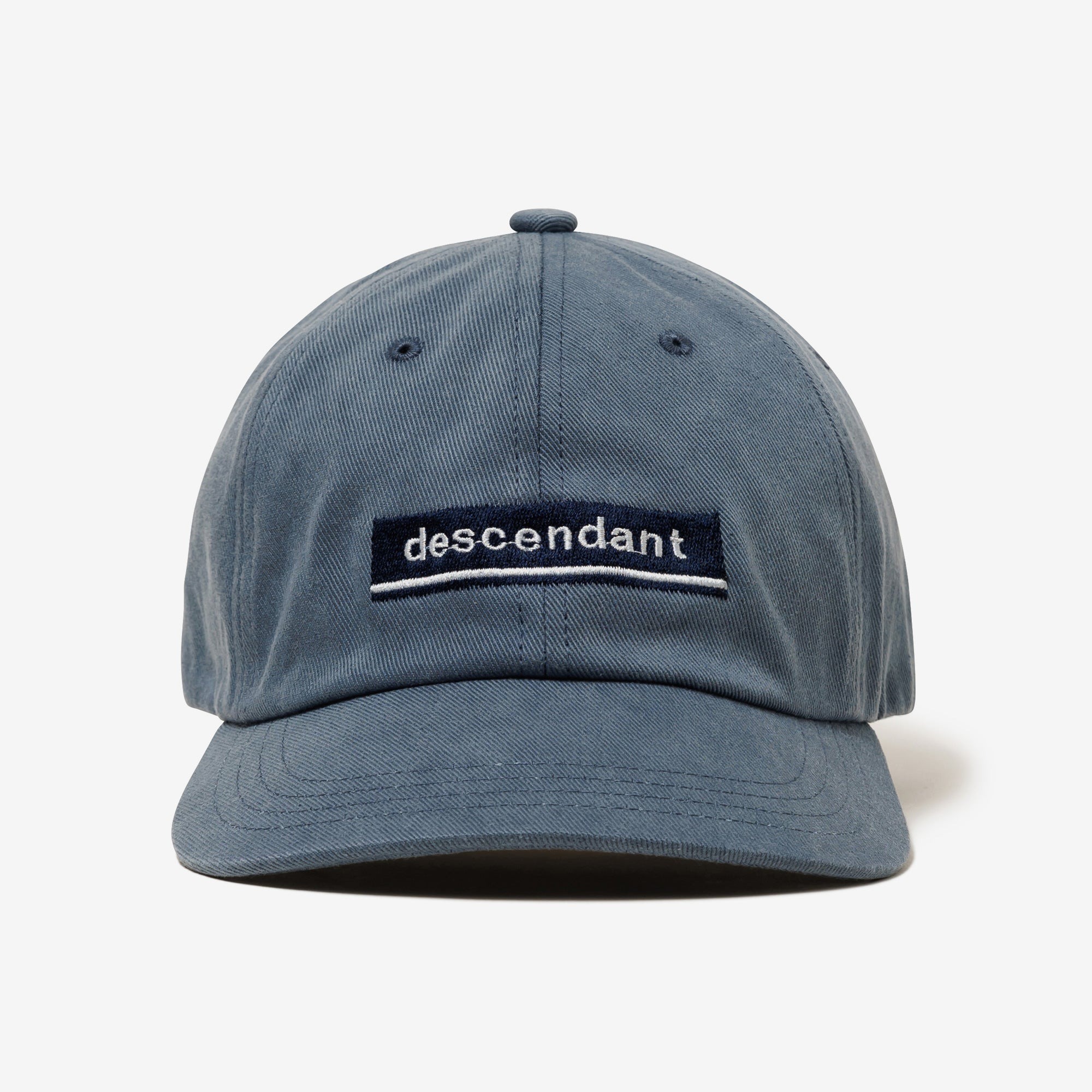 2025SS DESCENDANT HORIZON 6PANEL 貼布 串標 字體 水洗 帽子 老帽 現貨 251EMDS-HT02