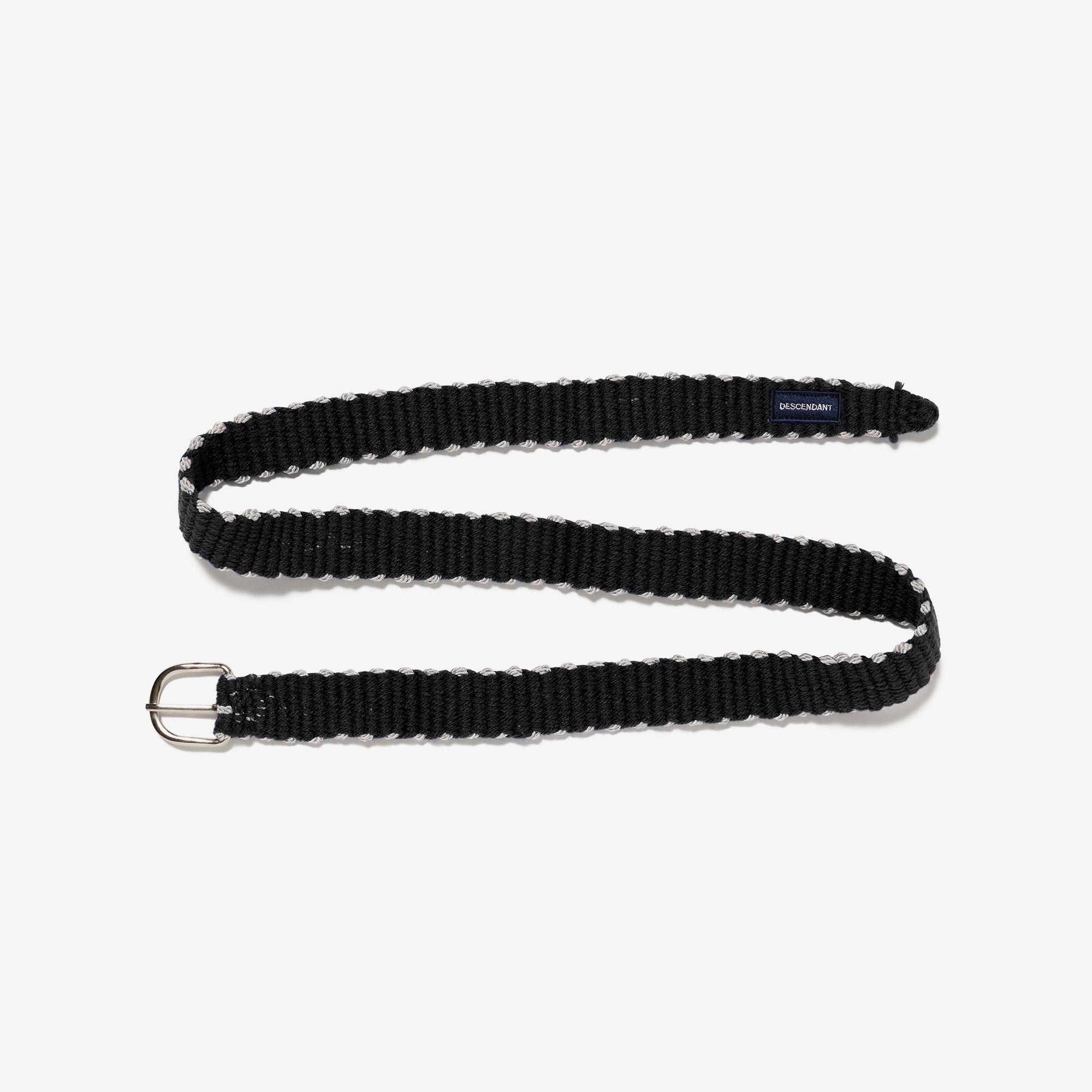 2025SS DESCENDANT REEL BELT 熱門款 編織 皮帶 單色款 現貨 251RMDS-AC01