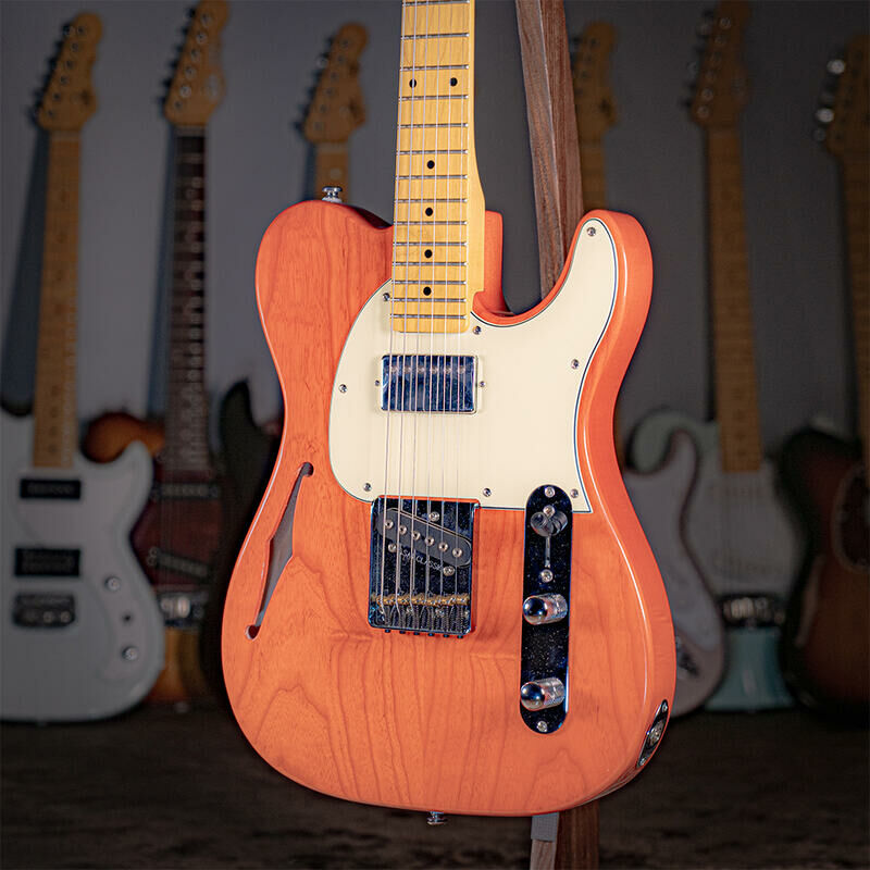 G&L Tribute ASAT Classic Bluesboy S/H Clear Orange 電吉他
