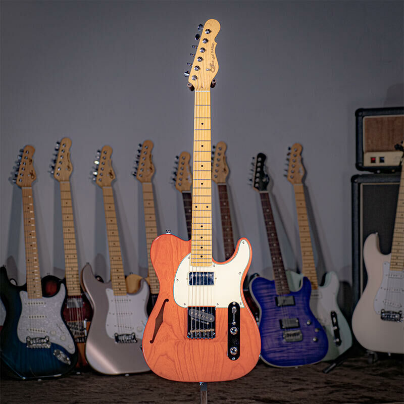 G&L Tribute ASAT Classic Bluesboy S/H Clear Orange 電吉他