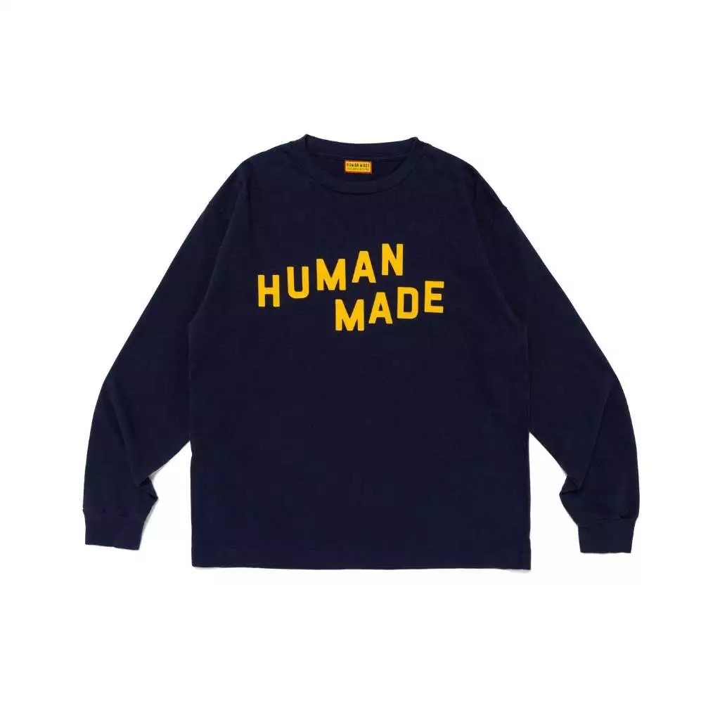 2025SS HUMAN MADE GRAPHIC L/S T-SHIRT 文字 長T 3色 現貨 HM29CS022
