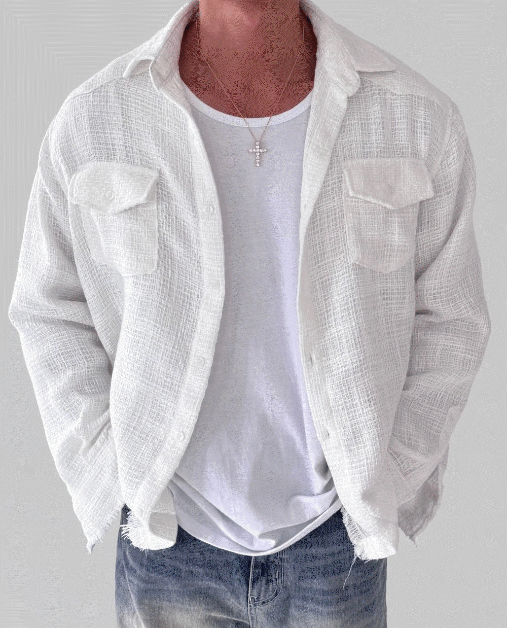 Milo Tweed 西部風小香襯衫