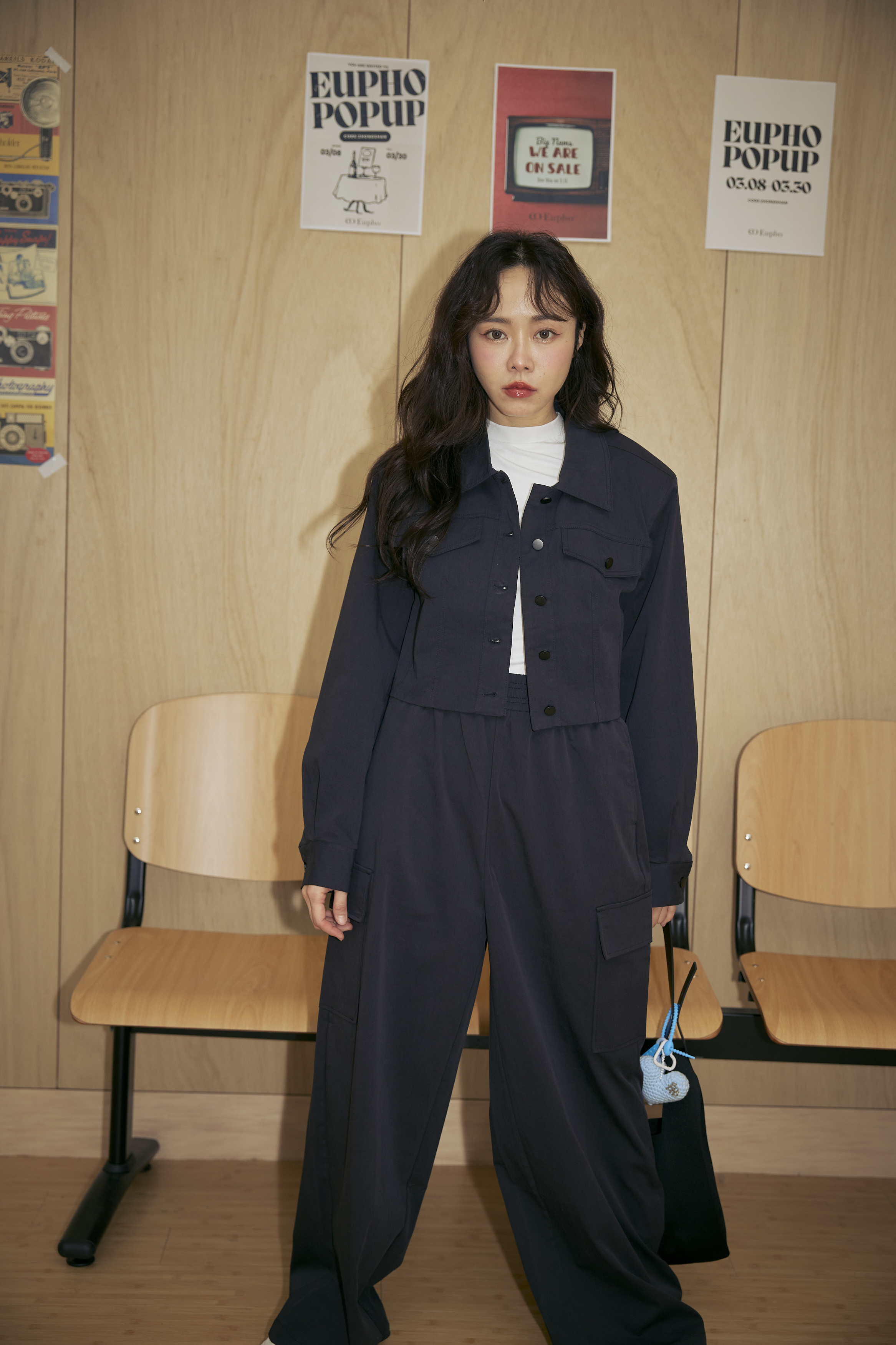 Black Label-短版工裝外套