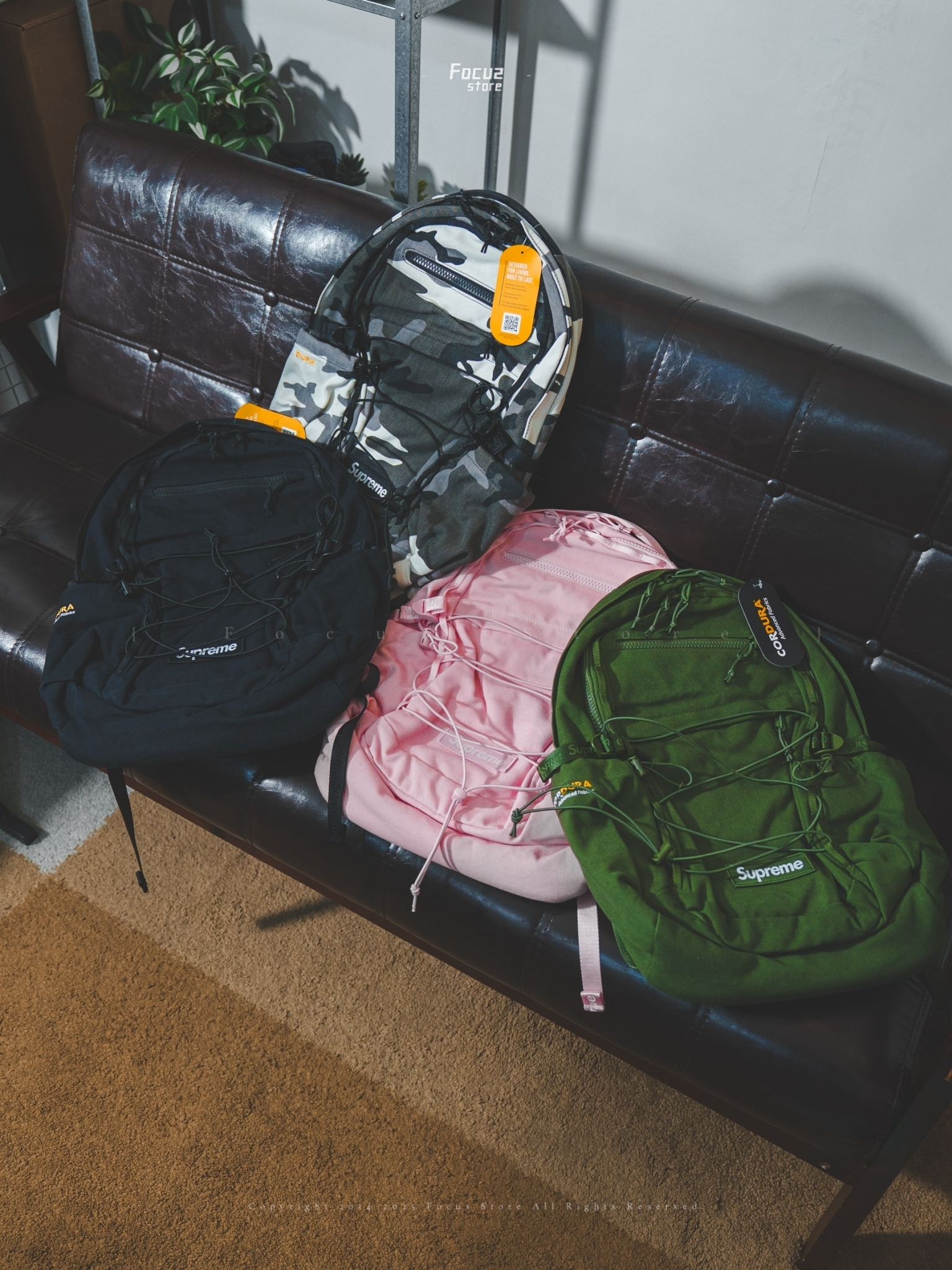 【Focus Store】現貨秒發 Supreme SS25 Week1 Backpack 後背包 四色