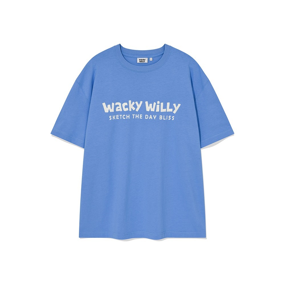 WACKY WILLY Big Typo Short Sleeve T-shirt
